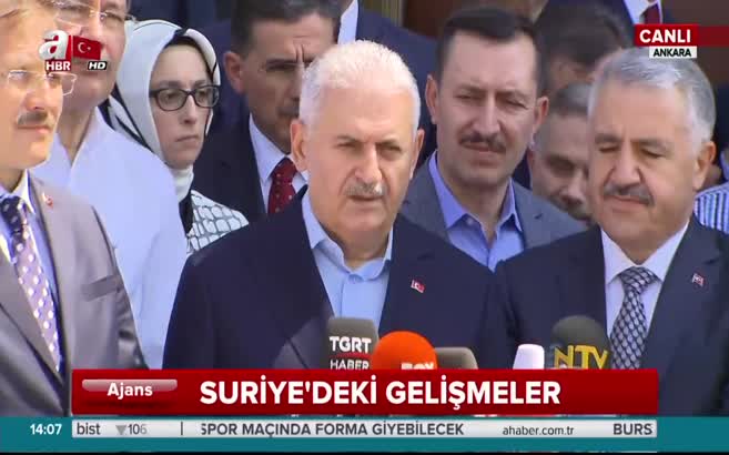 Başbakan'dan Barcelona'daki saldırıya ilişkin açıklama