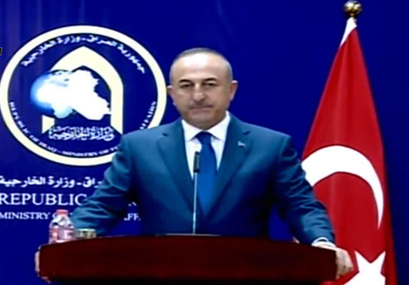Irak'ta bulunan Çavuşoğlu'ndan flaş Erbil açıklaması