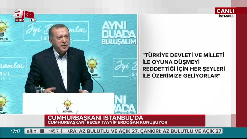 Cumhurbaşkanı Erdoğan: Arakan'da kanlı oyun bozulacaktır