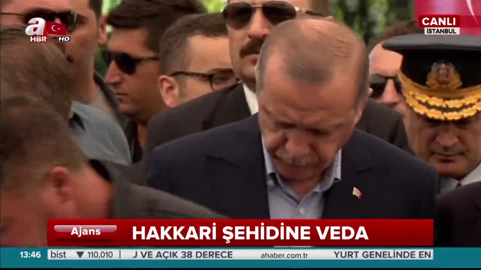 Hakkari şehidi Halil İbrahim Gürel son yolculuğuna uğurlandı