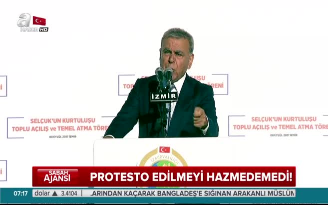Aziz Kocaoğlu, Başbakan'ın karşısında öfke nöbeti geçirdi