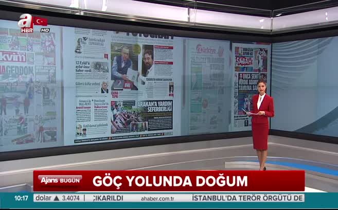 Göç yolunda teknede doğum yaptı