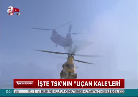 İşte TSK’nın ‘uçan kale’leri: Chinook
