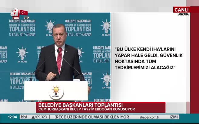 Cumhurbaşkanı Erdoğan bastıra bastıra söyledi: İstemiyorum