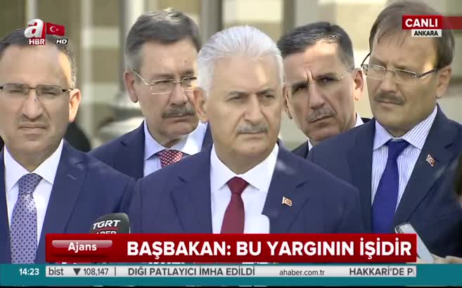 Başbakan Yıldırım'dan Barzani'ye çağrı: Vakit varken yanlıştan dönün