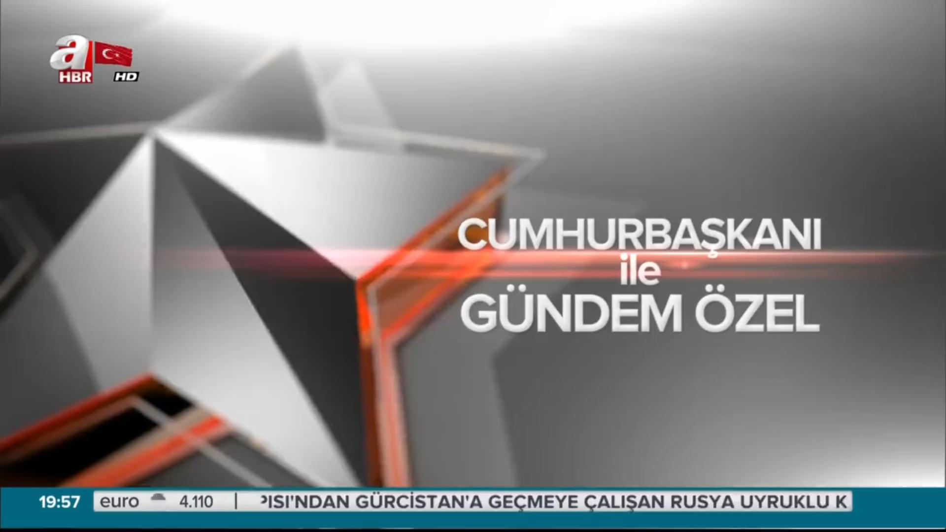Cumhurbaşkanı ile Gündem Özel