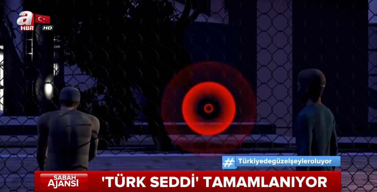 Suriye sınırına 911 km'lik "Türk Seddi"