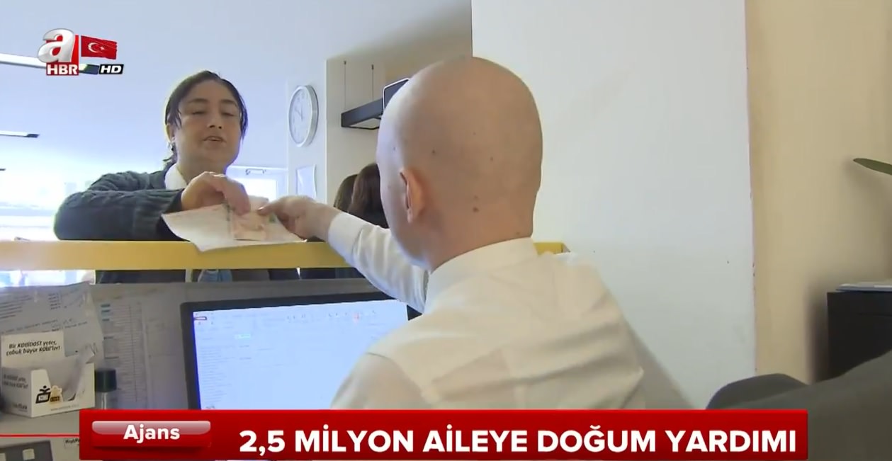 2,5 milyon aileye devletten doğum yardımı