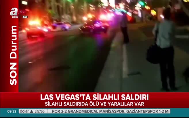 Las Vegas'ta konsere silahlı saldırı