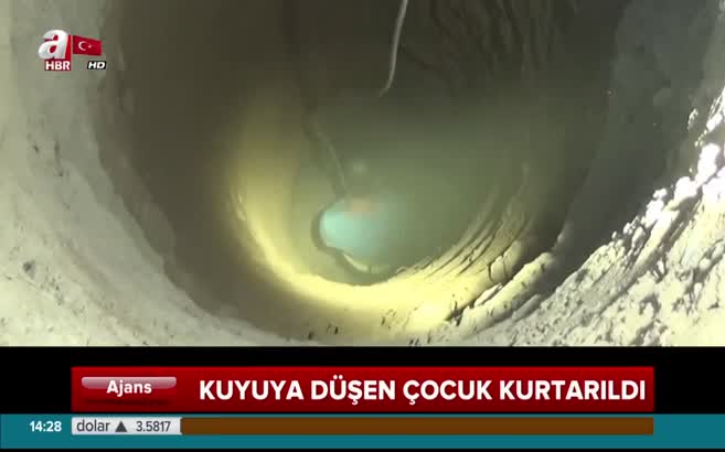 Muş'ta genç çocuk 12 metrelik kuyuya düştü