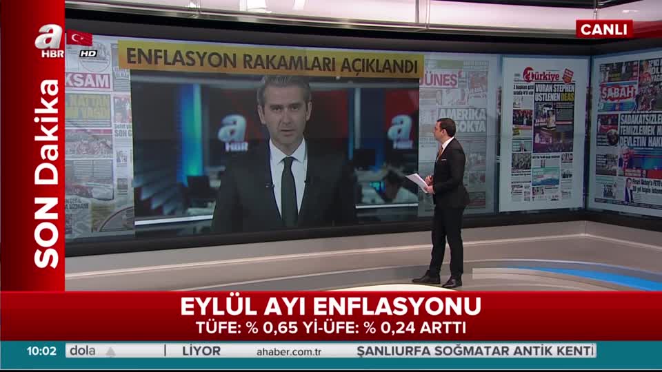 Enflasyon rakamları açıklandı