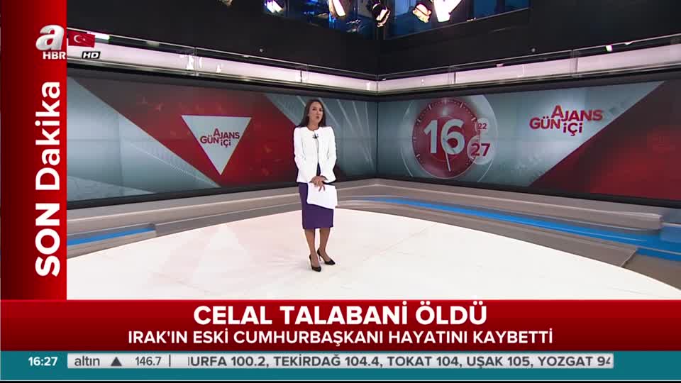 Celal Talabani hayatını kaybetti