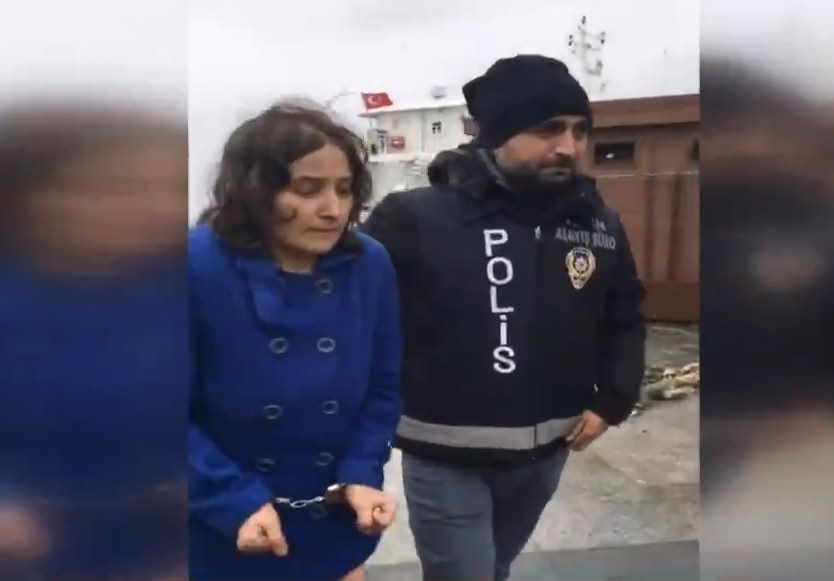 40 günlük bebeğini denize atan cani anne hakim karşısında