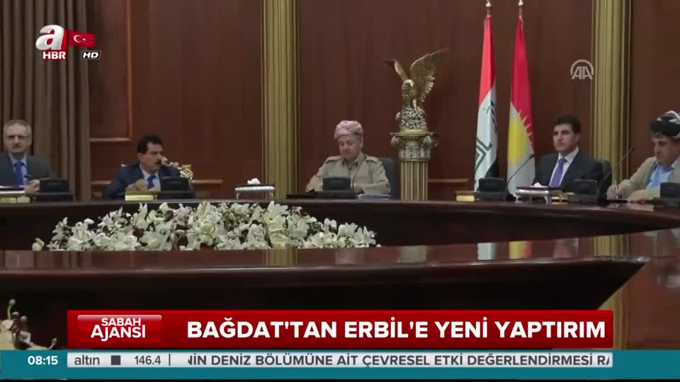 Bağdat’tan Erbil’e yeni yaptırım