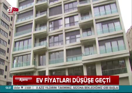 İstanbul'da ev fiyatları düşüşe geçti