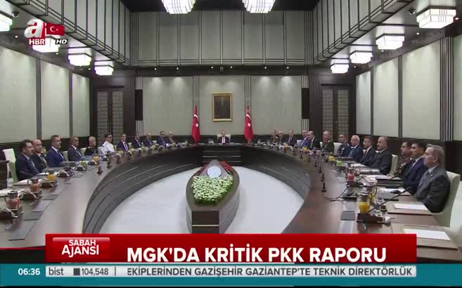 MGK'da kritik PKK raporu