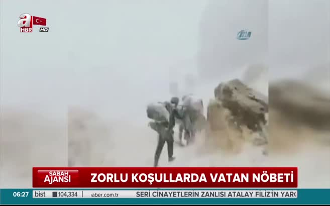 Mehmetçik’ten Kato’da kar altında operasyon