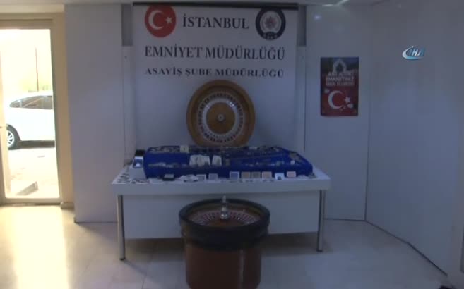 İstanbul'da kumar operasyonu...Üç rulet makinesine el konuldu