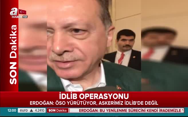 Cumhurbaşkanı Erdoğan’dan "Türk askeri İdlib'de mi?" sorusuna yanıt