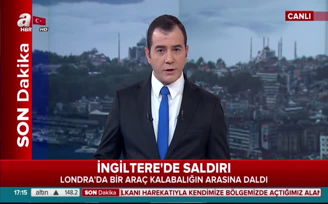 Londra’da bir araç kalabalığın arasana daldı