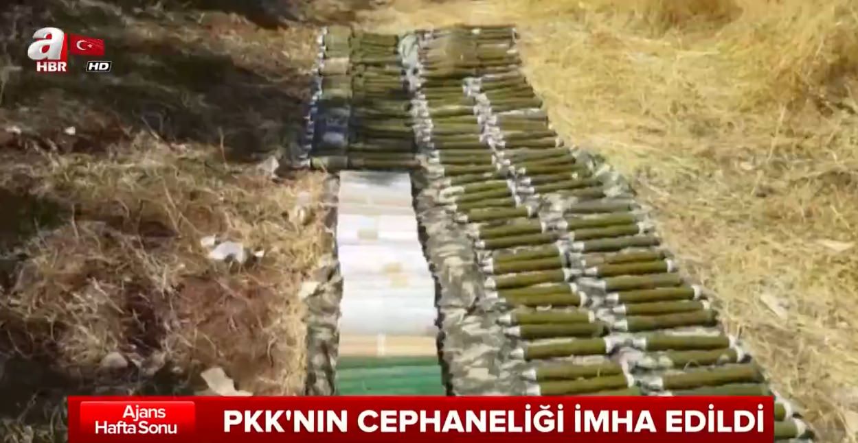 Diyarbakır'da PKK cephaneliği ele geçirildi