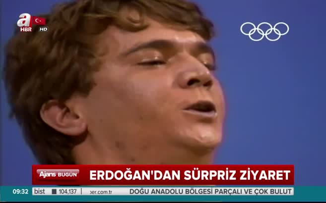 Cumhurbaşkanı Erdoğan'dan Naim Süleymanoğlu'na sürpriz ziyaret