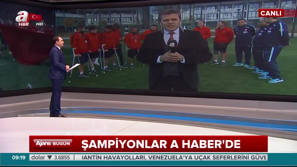 Avrupa şampiyonu olan Türkiye Milli Ampute Futbol Takımı A Haber’e konuştu
