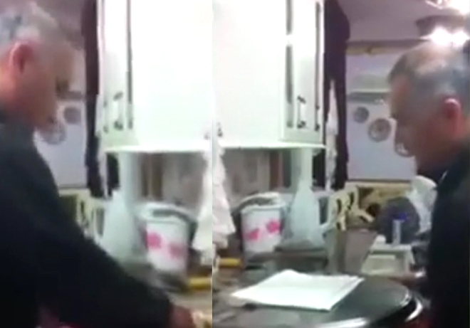 İşte Adil Öksüz'ün 'maklube' yaptığı o görüntüler