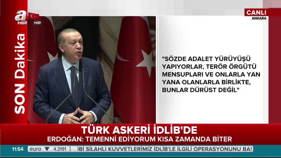 Cumhurbaşkanı Erdoğan: Ey ABD, al sana belge