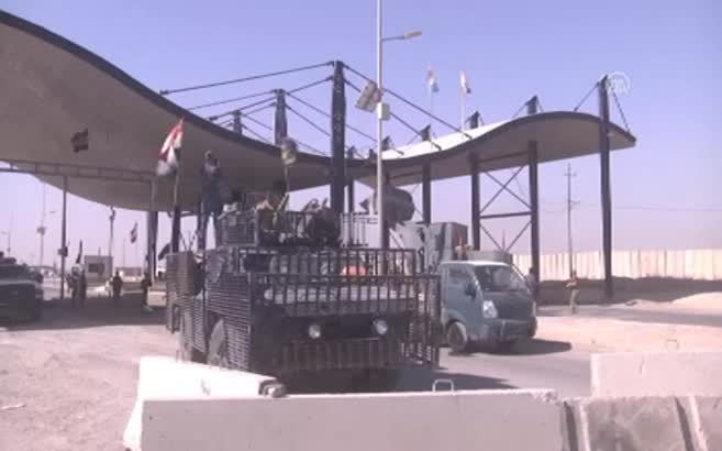 Barzani'nin bayrağı böyle indirildi
