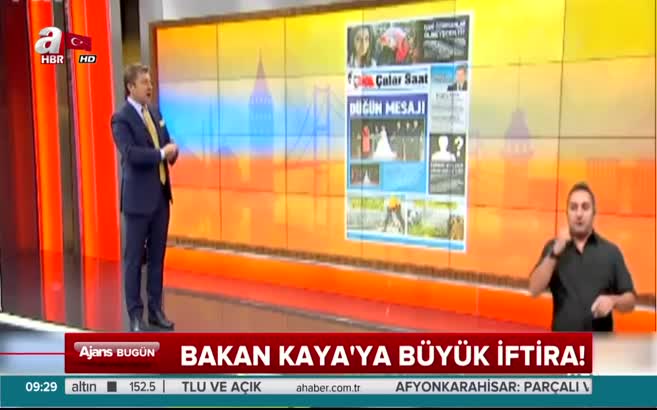 FOX TV'den Bakan Kaya'ya iftira!