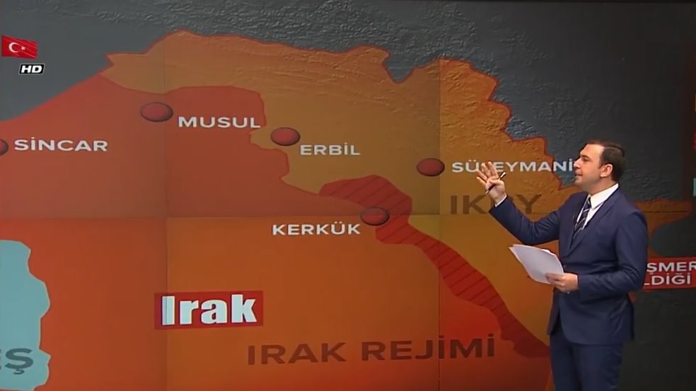 Irak haritası bir günde değişti