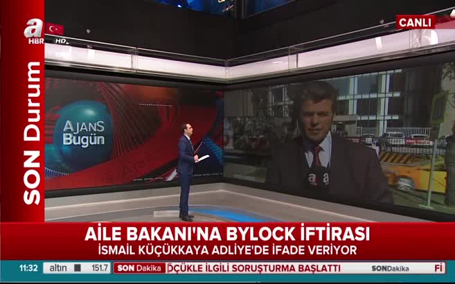 İsmail Küçükkaya ifade veriyor