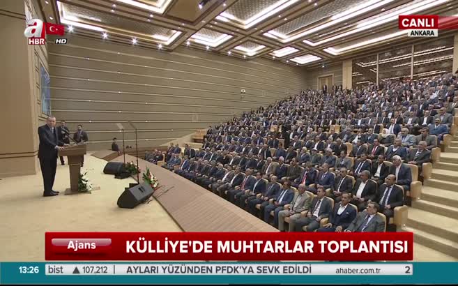 Beştepe'deki 40. Muhtarlar Buluşması “Altın Hızma” isimli Kerkük türküsü ile başladı