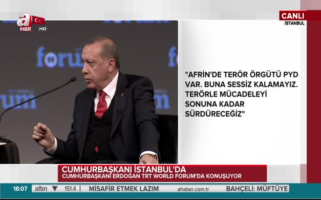 Erdoğan'dan Almanya'ya PKK göndermesi
