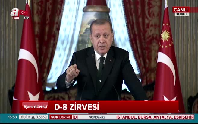 Cumhurbaşkanı Erdoğan: Rakka'daki posteri ABD nasıl izah edecek?