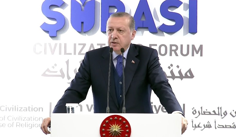 Erdoğan: Avrupa'da Türk demek Müslüman demektir