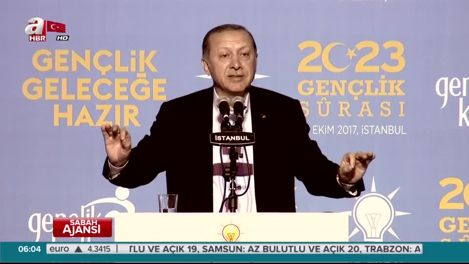 Cumhurbaşkanı Erdoğan, Şeyh Edebali'nin Osman Gazi'ye nasihatlerini seslendirdi