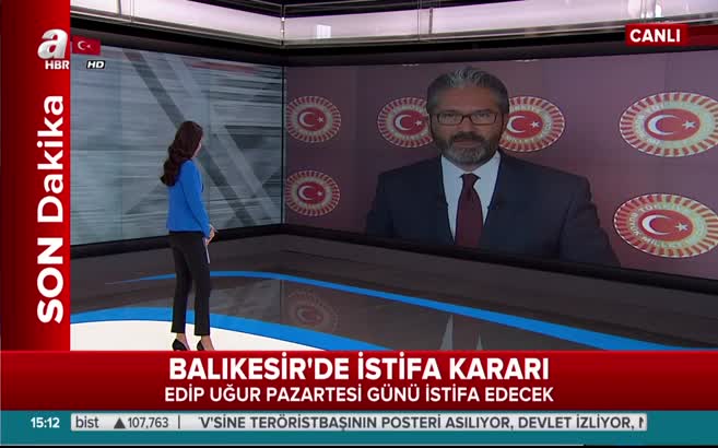Balıkesir Belediye Başkanı Edip Uğur istifa ediyor