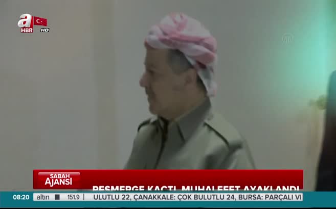 Peşmerge kaçtı, muhalefet ayaklandı