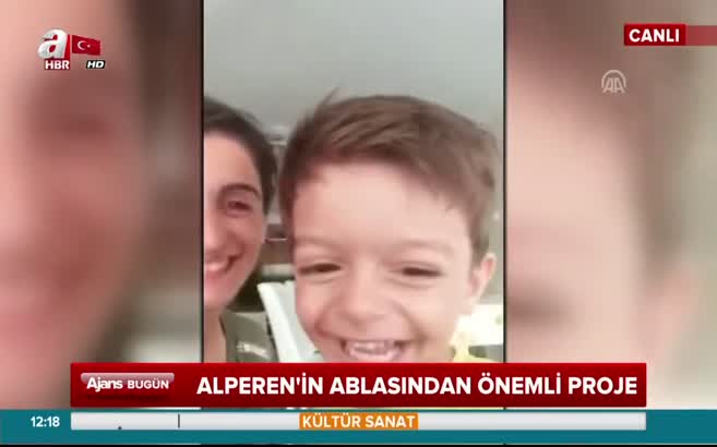 İzmir'de hayatını kaybeden Alperen'in ablasından önemli proje