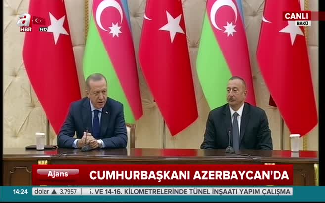 Cumhurbaşkanı Erdoğan: Pekin'den Londra'ya kadar bu hat kullanılacak
