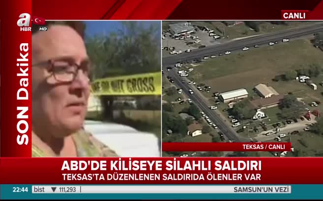ABD'de kiliseye silahlı saldırı!