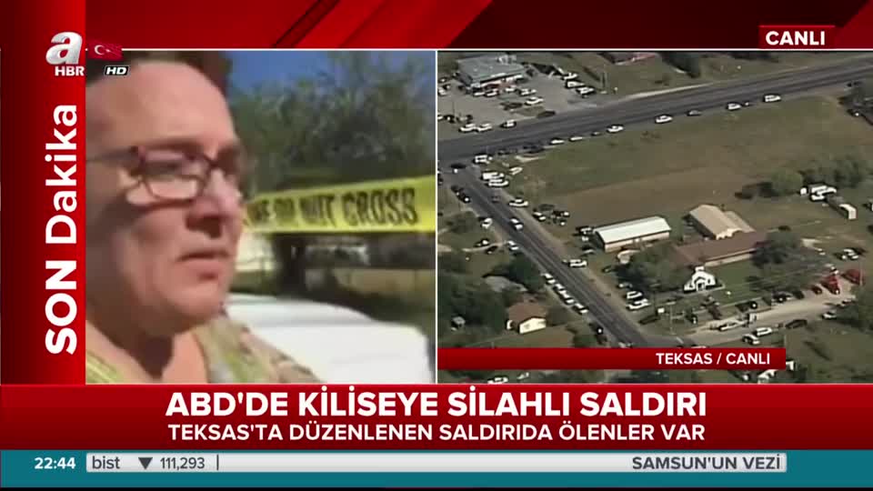 ABD’de kiliseye silahlı saldırı!