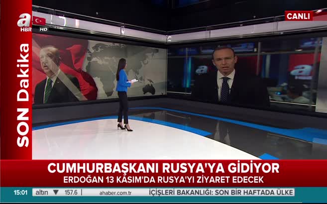 Cumhurbaşkanı Rusya'ya gidiyor