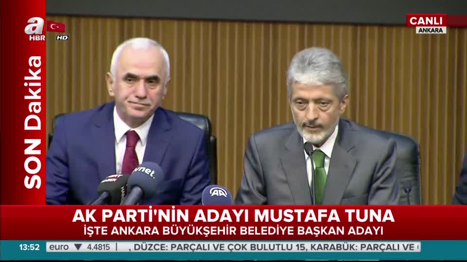 AK Parti'nin Ankara Büyükşehir Belediye Başkan adayı Mustafa Tuna'nın ilk sözleri