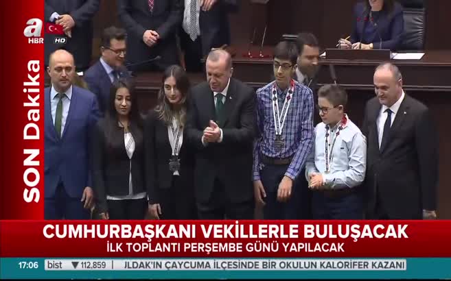Cumhurbaşkanı Erdoğan vekillerle buluşacak