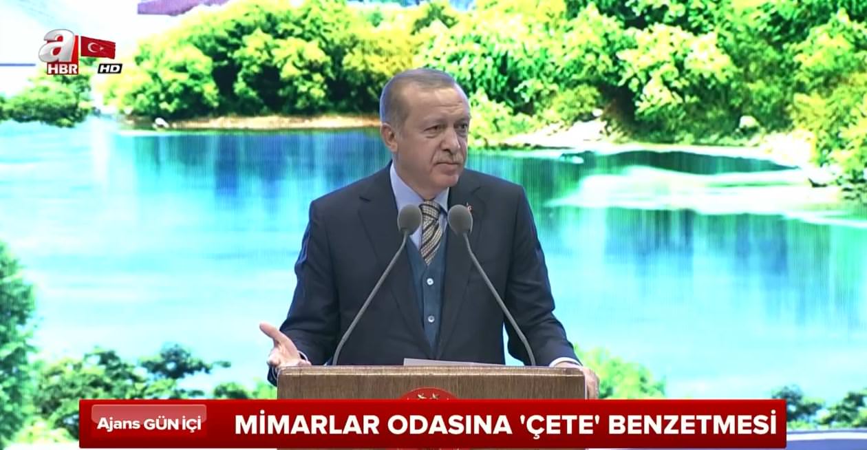 Cumhurbaşkanı Recep Tayyip Erdoğan’dan TMMOB’ye tepki