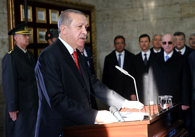 Cumhurbaşkanı Erdoğan'dan 10 Kasım mesajı