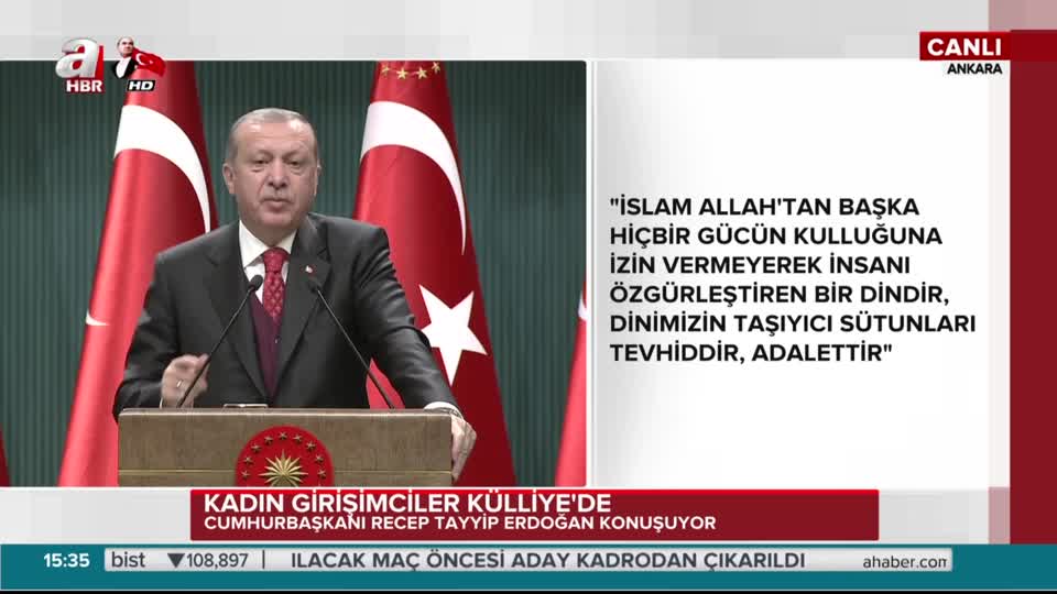 Cumhurbaşkanı Erdoğan: İslam’ın ılımlısı, ılımsızı olmaz